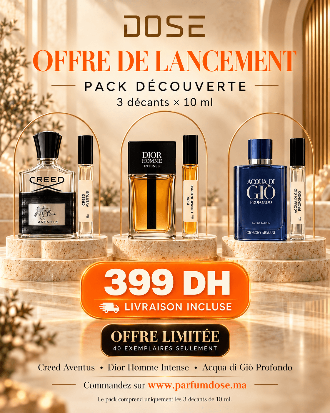 PACK DECOUVERTE DOSE - vue 1