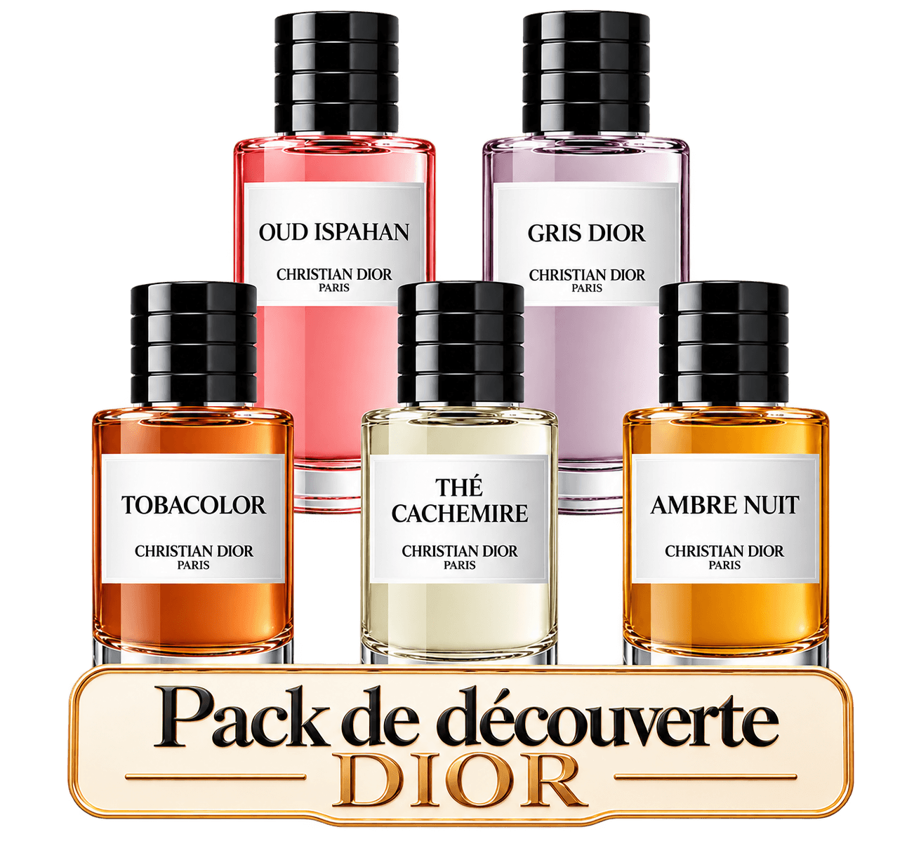 PACK DECOUVERTE DIOR La Collection Privée (5 x 1 ml) - vue 1